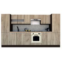 Bucatarie MARINA NEW 340 5B Wenge / Decor K002